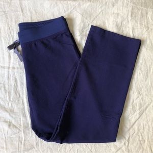 Figs Navy Scrub Pants - Livingston Small Petite